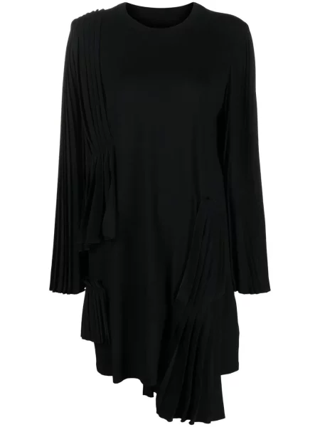 Rochie Mm6 Maison Margiela plisată de costum negru