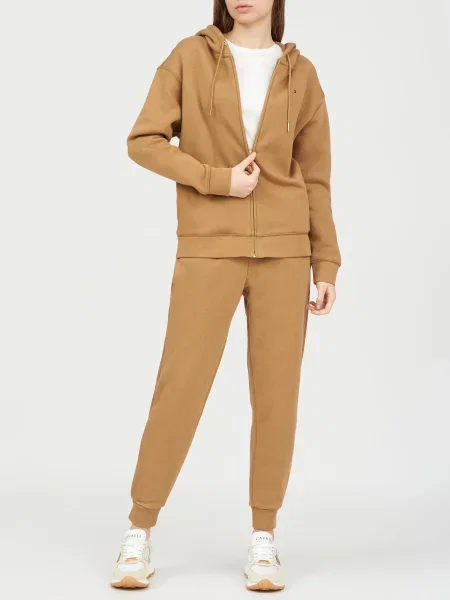 Спортивна кофта Tommy Hilfiger коричнева