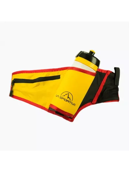 Pas do biegania La Sportiva Trail Drink black/yellow żółty