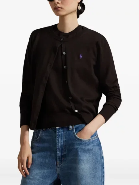 Slip de baie Polo Ralph Lauren alergare cu cordon cu imagine alb