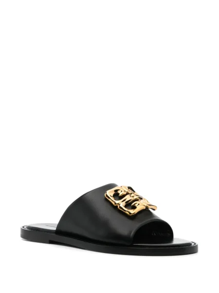 Papuci Givenchy din piele negru