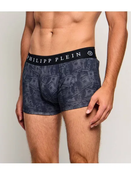 Philipp Plein Chiloți boxer All-Over Plein Dollar negru