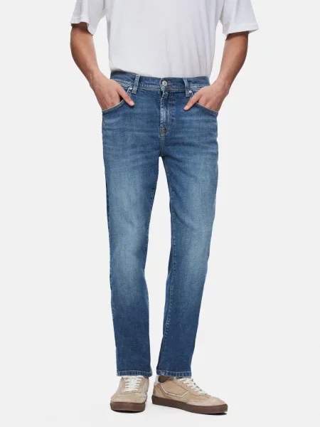 Завужені джинси LTB Jeans бавовна/еластан синій