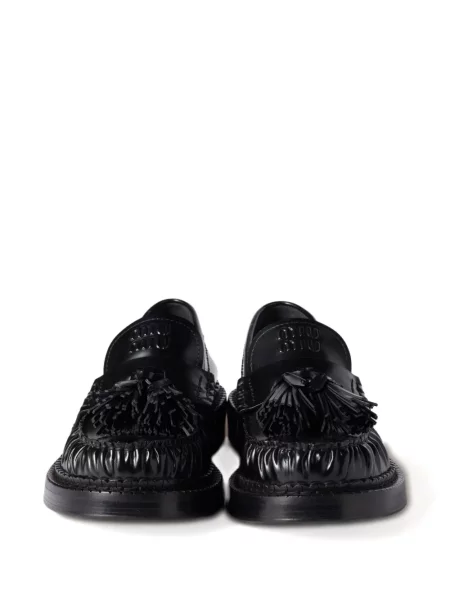 Pantofi loafer Miu Miu negru