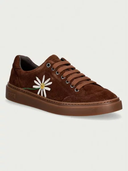 Camper TWS sneakers pentru femei din piele întoarsă maro