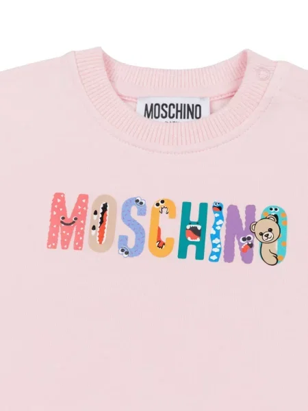Dětské šaty Moschino růžové