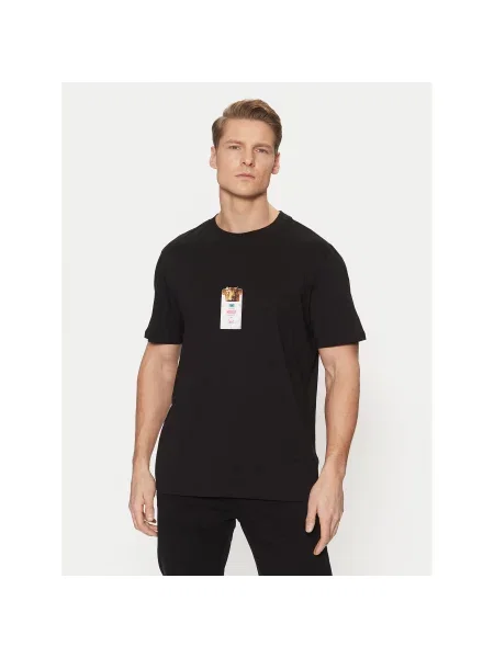 HUGO Marškinėliai Regular Fit juoda