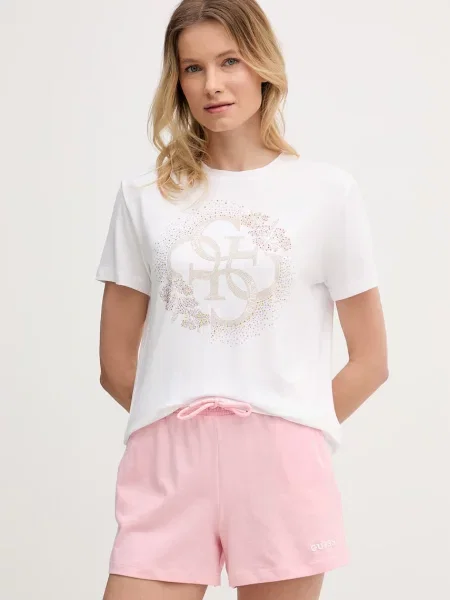 Guess t-shirt CORINNE biała