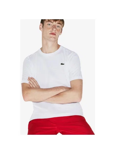 Koszulka z krótkim rękawem Lacoste Sport XS biała
