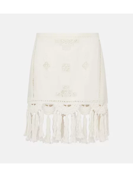 Fustă Isabel Marant alb