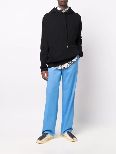 Pantaloni Marni albastru