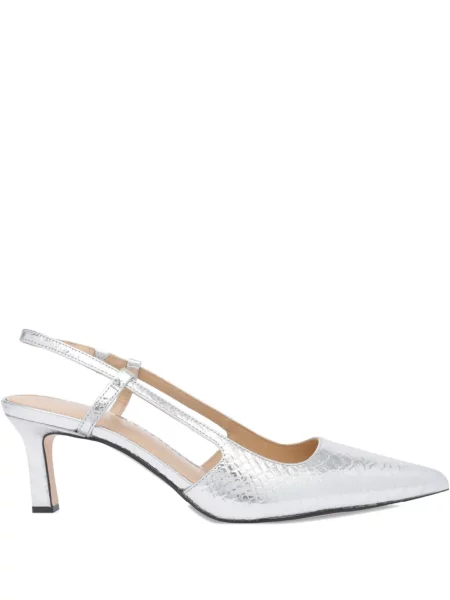 Malé baleríny Michael Michael Kors s potiskem s otevřenou patou černé