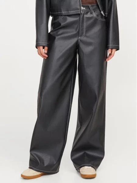 Широкие брюки Jjxx черные