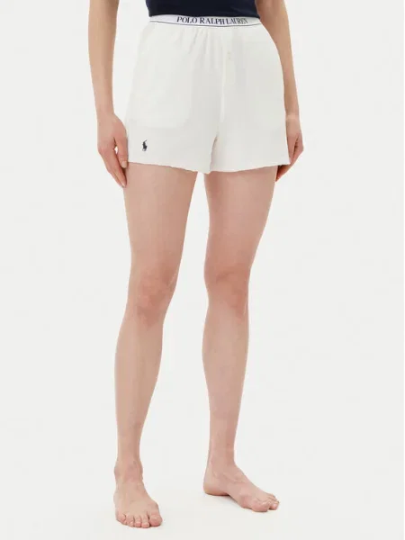 Polo Ralph Lauren Pantaloni scurți pijama Écru