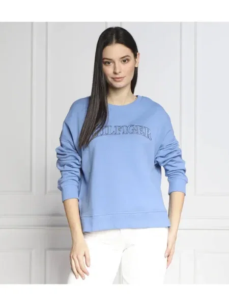 Tommy Hilfiger Hanorac TONAL | Relaxed fit albastru