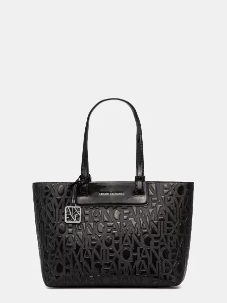 Чанта Armani Exchange черно