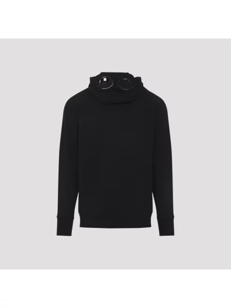 Bluza z kapturem C.p. Company polarowa czarna