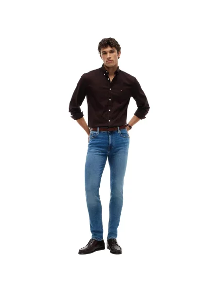 Blugi Tommy Hilfiger Bleecker albastru