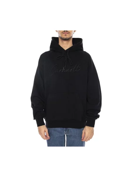 Bluza z kapturem Carhartt Wip czarna