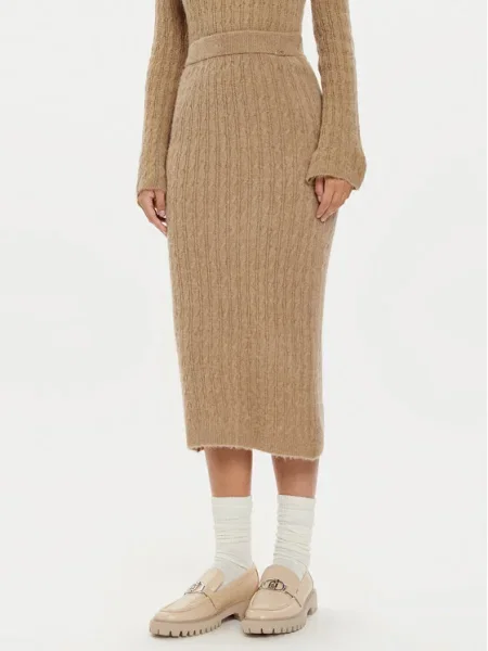 Liu Jo Fustă midi bej