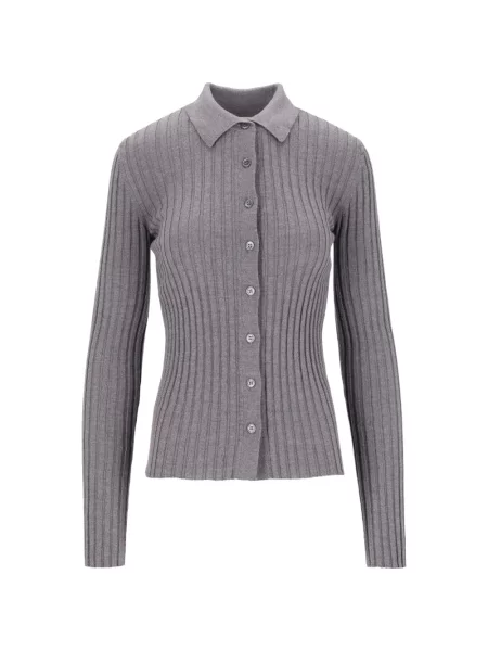 Cardigan Mauro Grifoni de lână gri