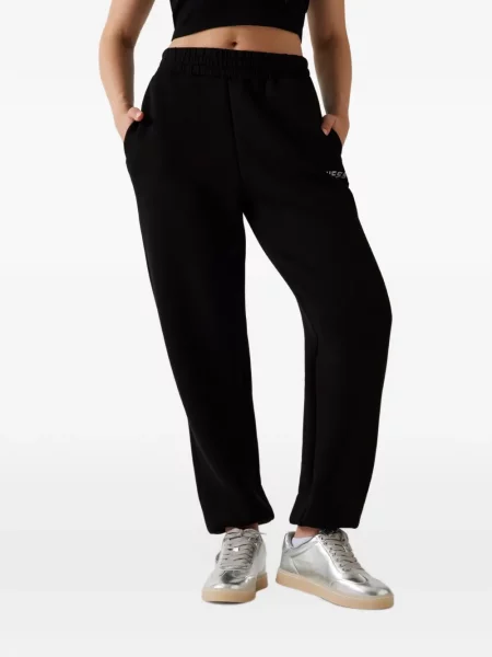 Vještački dijamant jogger hlače Guess crna