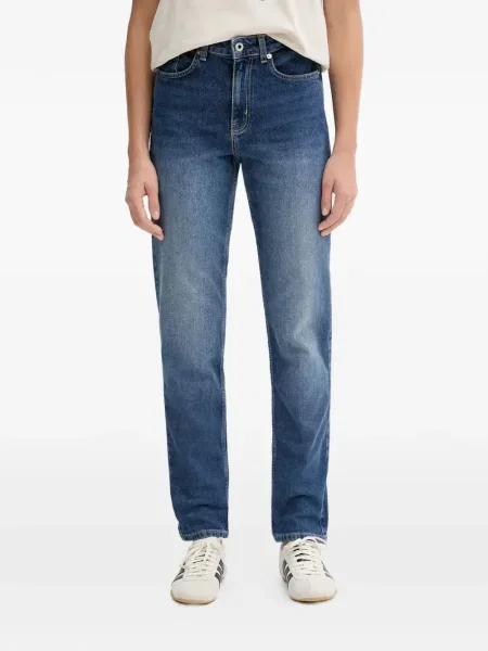 Blugi Karl Lagerfeld Jeans cu 5 buzunare albastru