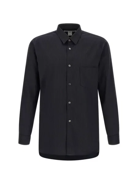 Košeľa Comme Des Garçons modrá