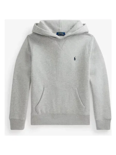 Bluza z kapturem Ralph Lauren Felpa S szara