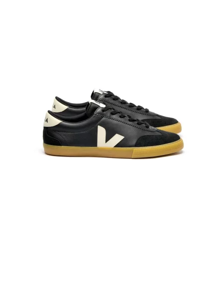 Sneakersy Veja Volley skórzane czarne