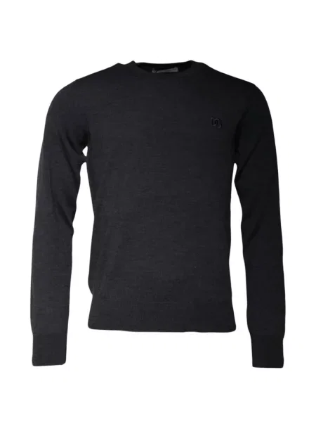 Pulover Dolce & Gabbana cu autograf gri