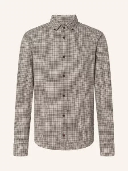 Joop! Jeans Koszula Heli Comfort Fit braun biała