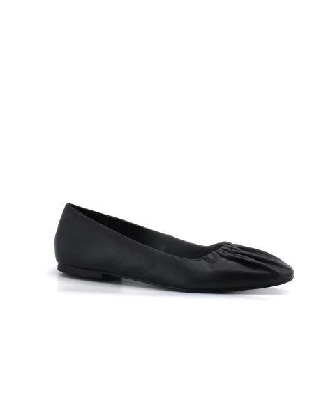 Balerinki Steve Madden skórzane czarne