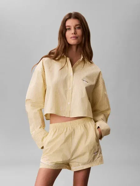 Cropp pijama top Calvin Klein Underwear galben