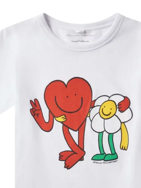 Koszulka dziecięca Stella Mccartney biała