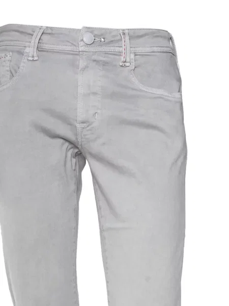 Kalhoty Sartoria Tramarossa s 5 kapsami šedé