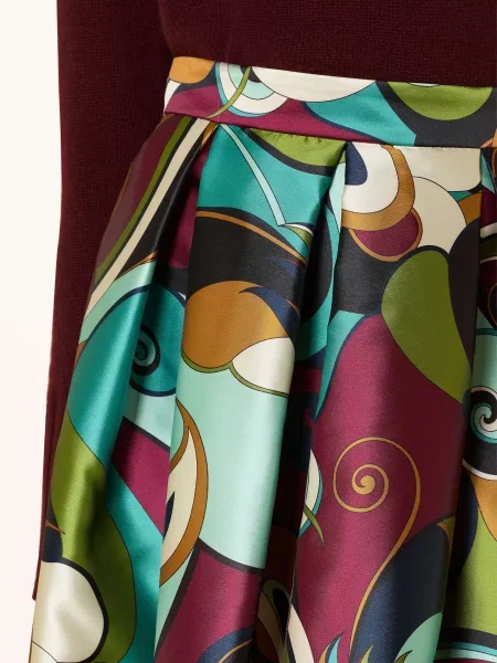 Lunatica Milano Spódnica Luna K blau granatowa