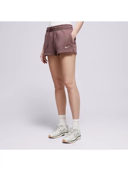 Nike Szorty Phnx Flc Mr Std Shrt W Nsw brązowe