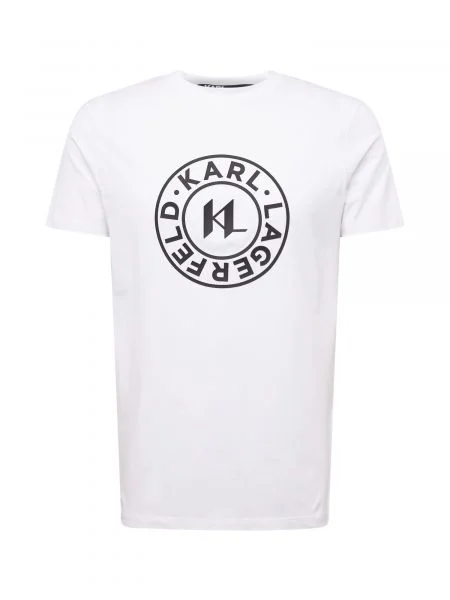 Karl Lagerfeld Tricou alb