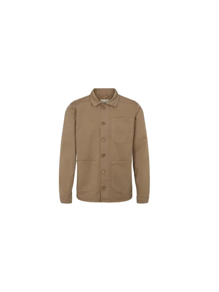By Garment Makers The Organic Workwear Jacket Mężczyźni Kurtki By Garment Makers Jasnobrązowy Size: XL