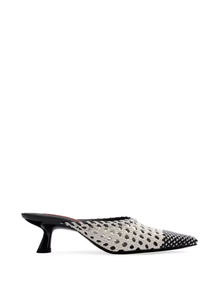 Papuci tip mules Simon Miller negru