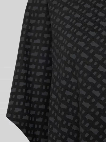BOSS T-shirt piżamowy z lyocellu B Logo_T-Shirt czarna