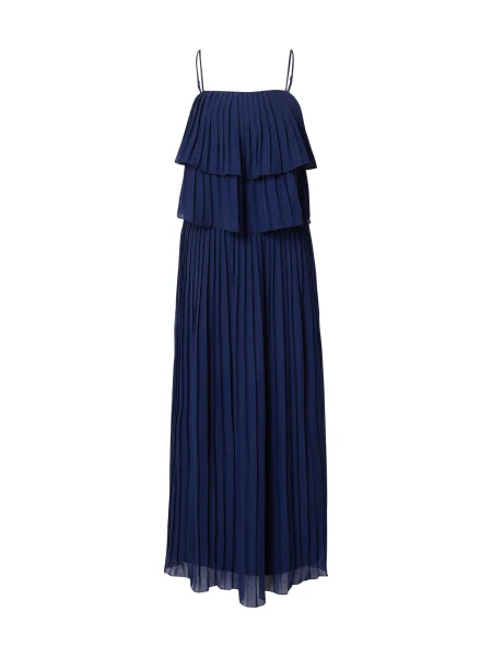 VILA Rochie de seară VIChiffan bleumarin