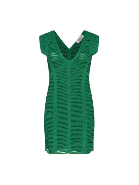 Mała mały sukienka mini Circus Hotel zielona