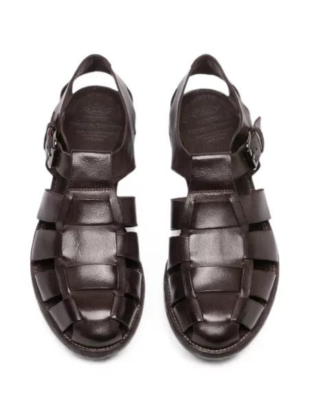 Sandale Officine Creative din piele maro