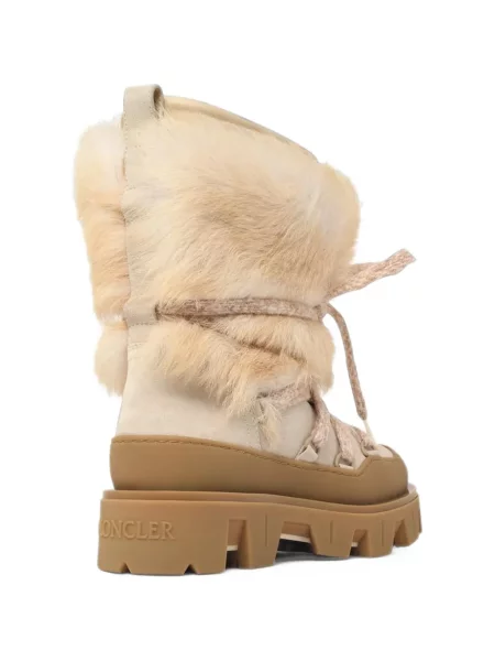 Botine Moncler din piele de căprioară