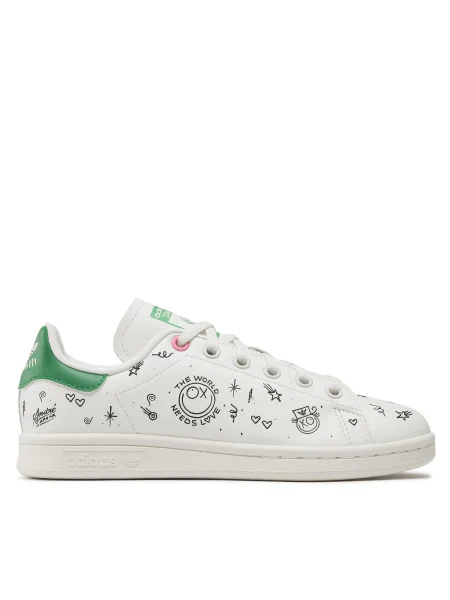 Сникърси adidas Stan Smith J бял