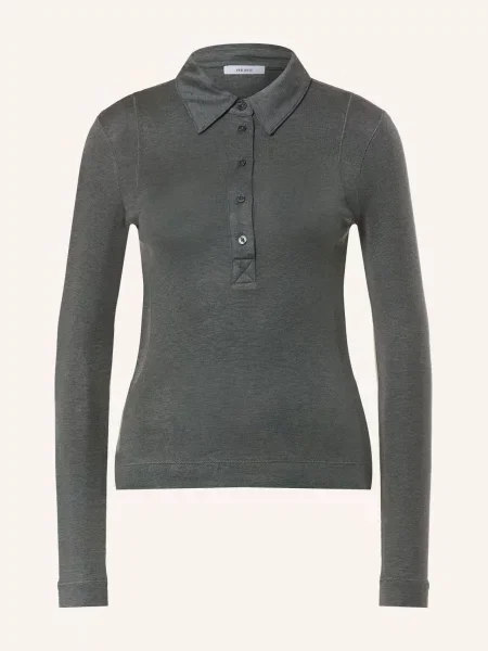 Reiss Koszulka Polo Z Jerseyu Wendy grau