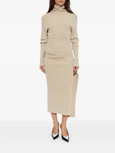 Rochie midi Lanvin de lână