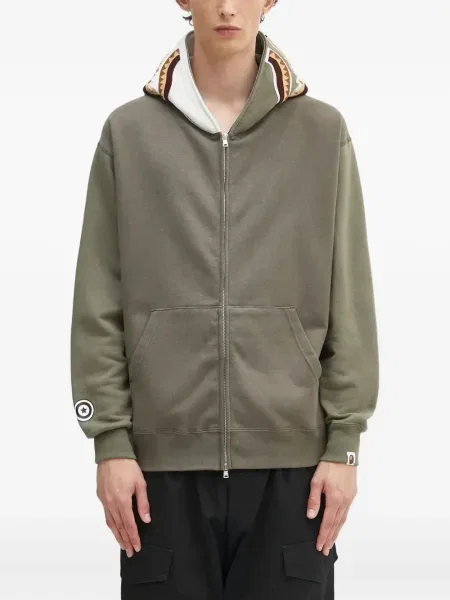Hanorac cu glugă A Bathing Ape® verde